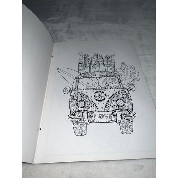 New Adult Mandalas and Designs Coloring Books Set of 5 - Picture 7 of 7